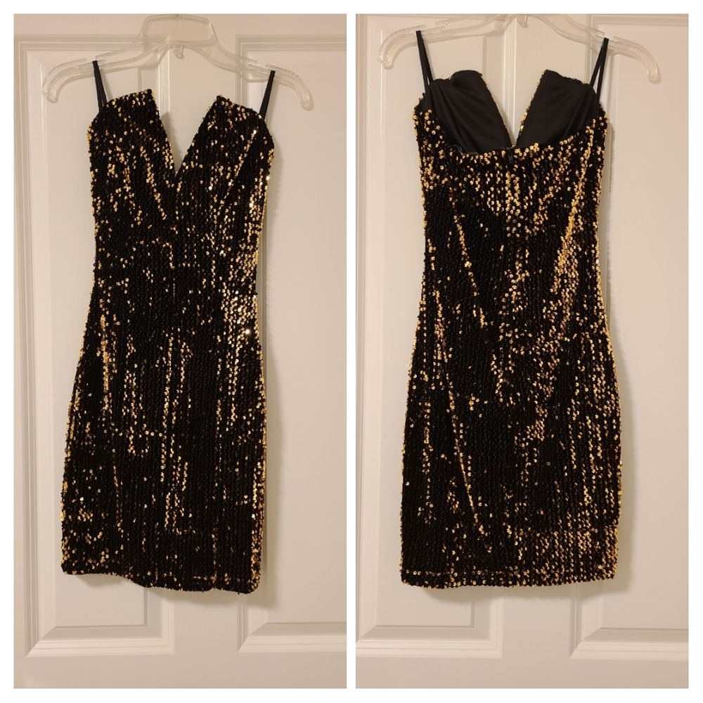 Foreign Exchange Sequins Dress